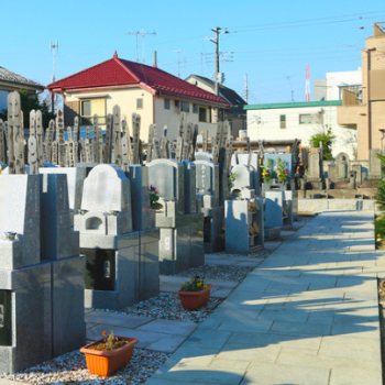 舎人駅前霊園　墓地　霊園　墓石
