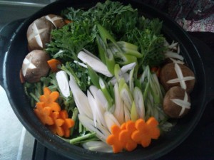 立冬　鍋料理