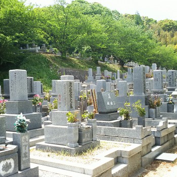 今治市　大谷墓地 霊園　墓石
