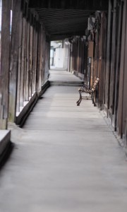 青森県　黒石市　中町こみせ通り