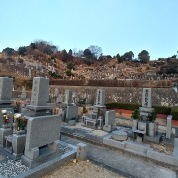 福山市草戸町鳥越共用墓地 霊園全体 霊園　墓地　墓石　お墓