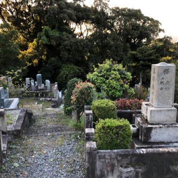 京都市営　大日山墓地　霊園　墓地　お墓　墓石