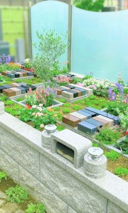谷中フラワージ 霊苑全体　霊園　墓地　お墓　墓石　樹木　石材　ガーデンニング